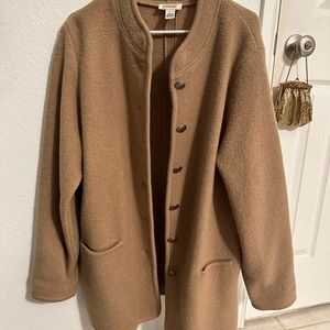 Talbots wool sweater jacket